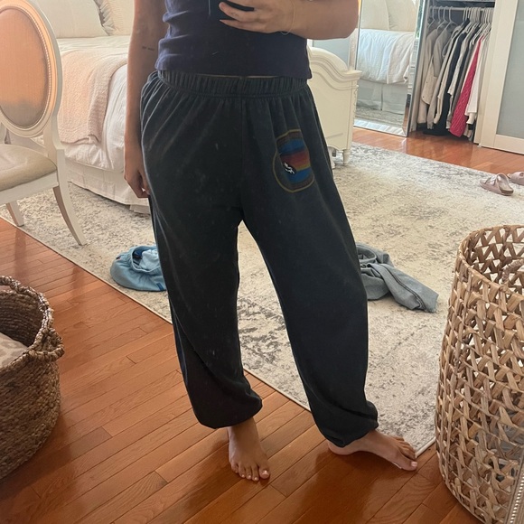 Aviator Nation Navy Blue Joggers - Picture 1 of 5